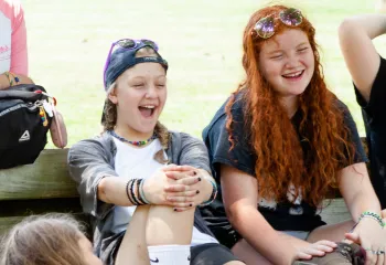 Teen girls at Camp Kern