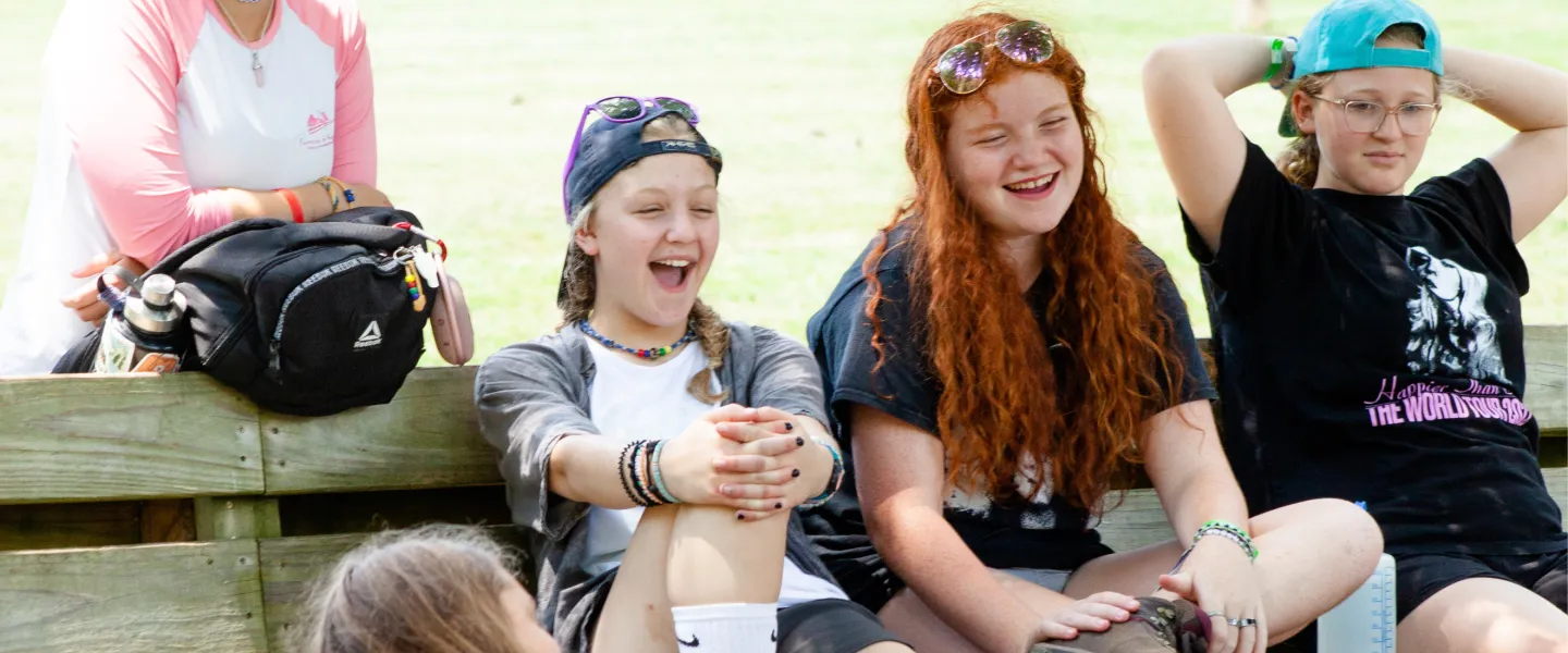 Teen girls at Camp Kern