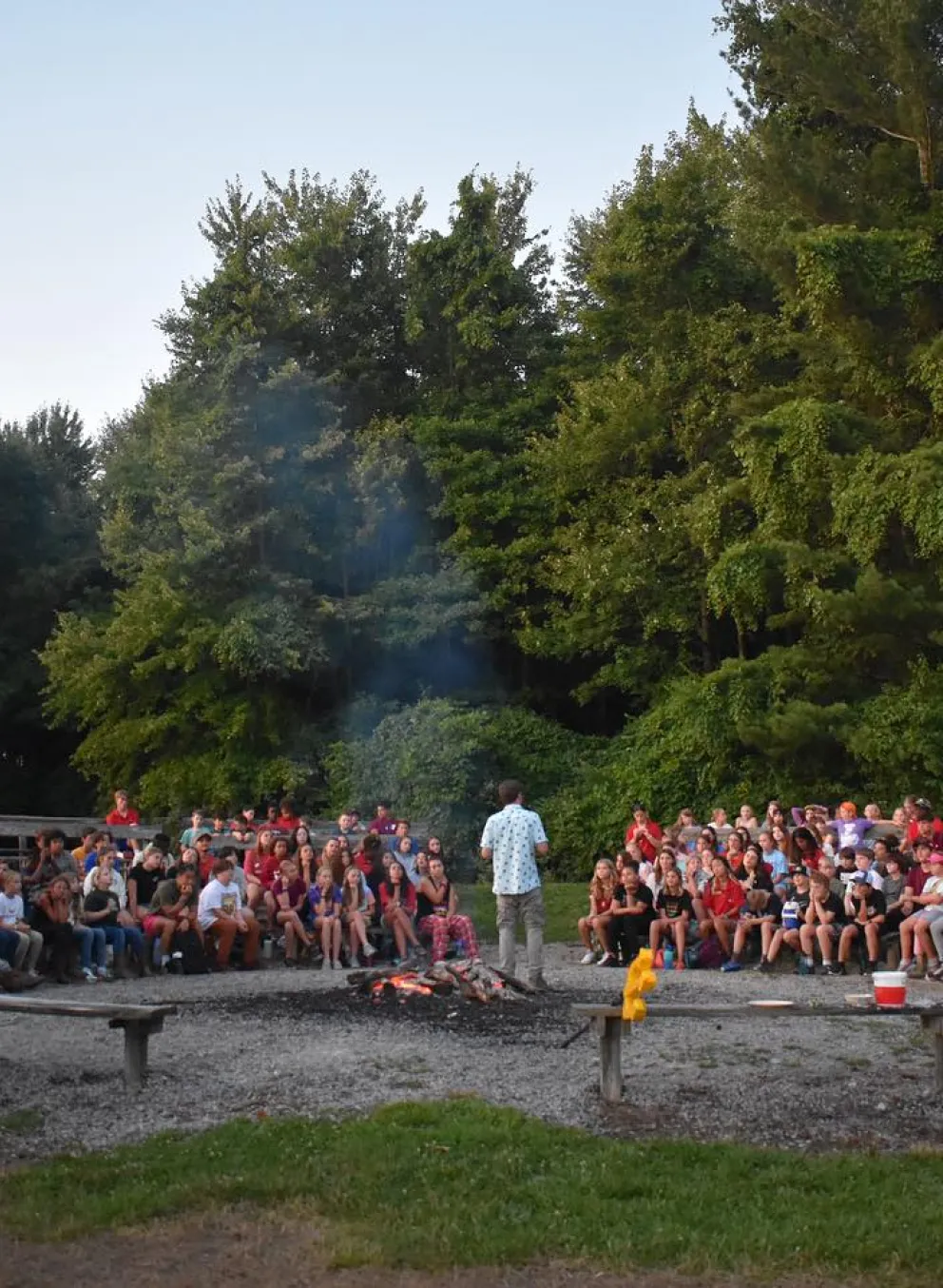 A group of kids at Camp